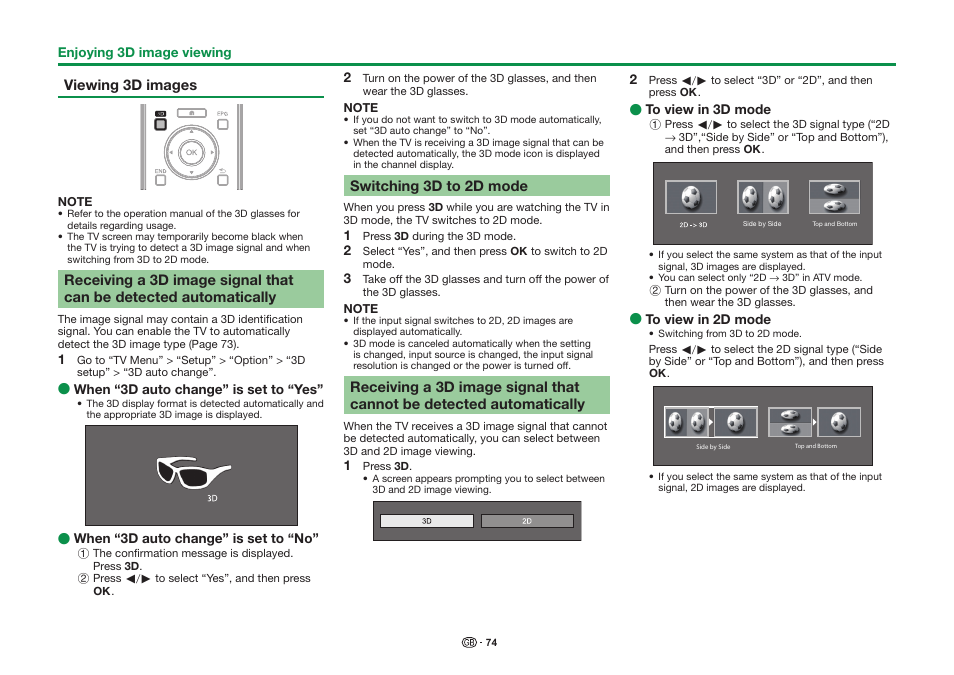 Sharp LC-90LE757K User Manual | Page 76 / 94