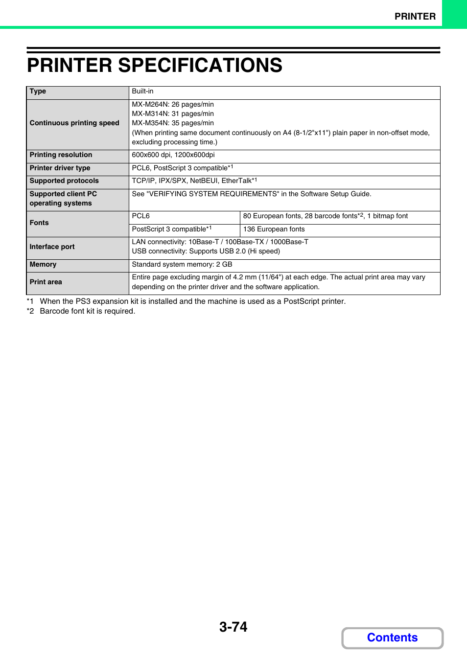 Sharp MX-M264N User Manual | Page 310 / 794