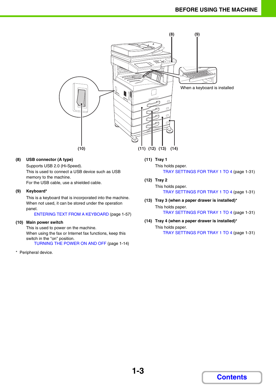 Sharp MX-M264N User Manual | Page 44 / 794