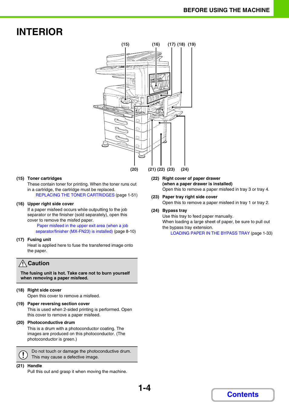 Sharp MX-M264N User Manual | Page 45 / 794