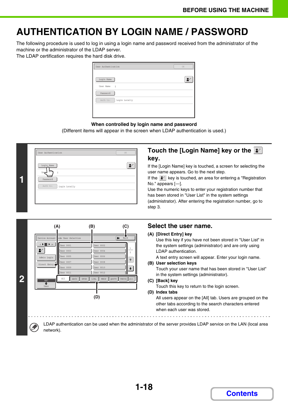 Sharp MX-M264N User Manual | Page 59 / 794