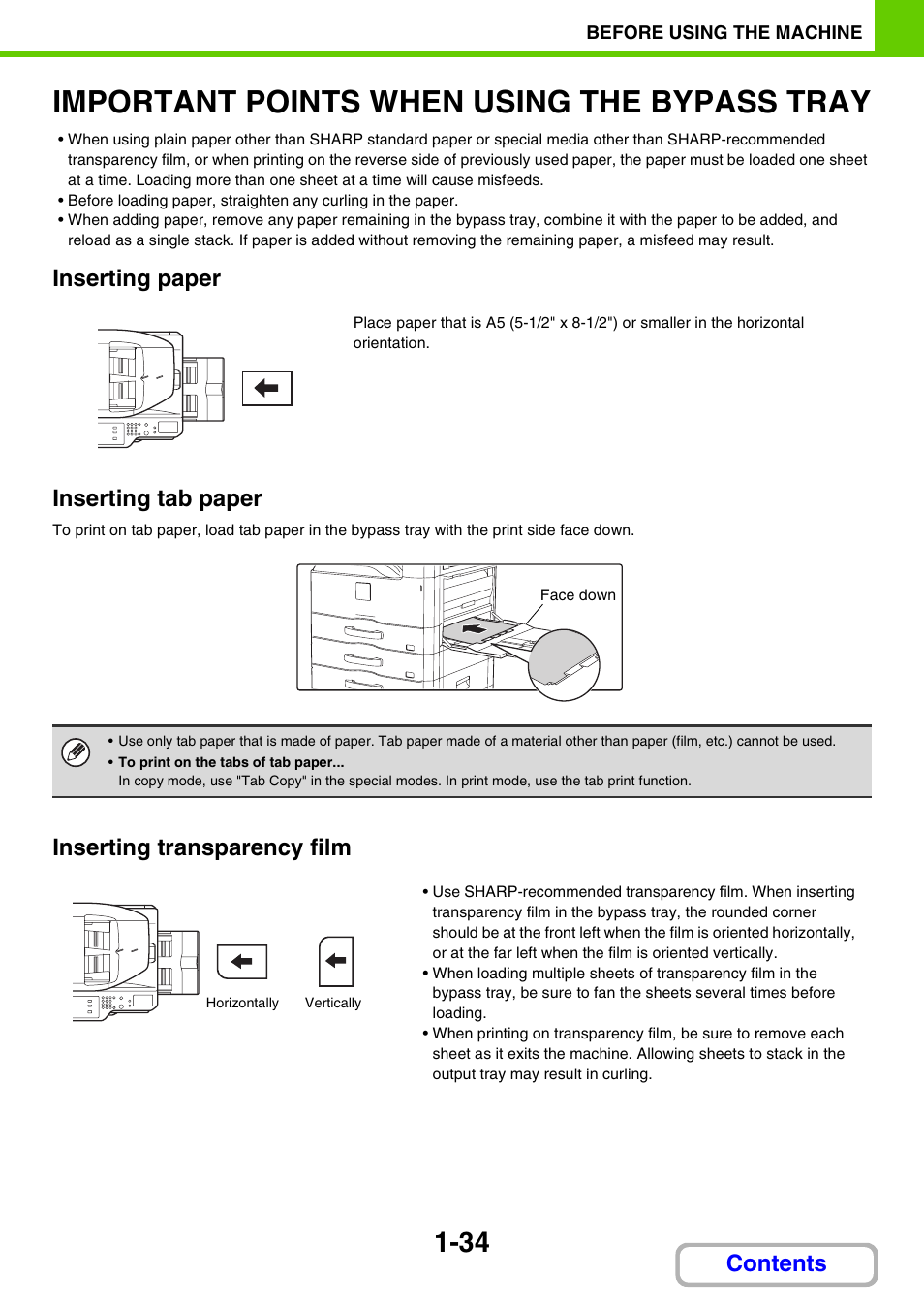 Sharp MX-M264N User Manual | Page 75 / 794