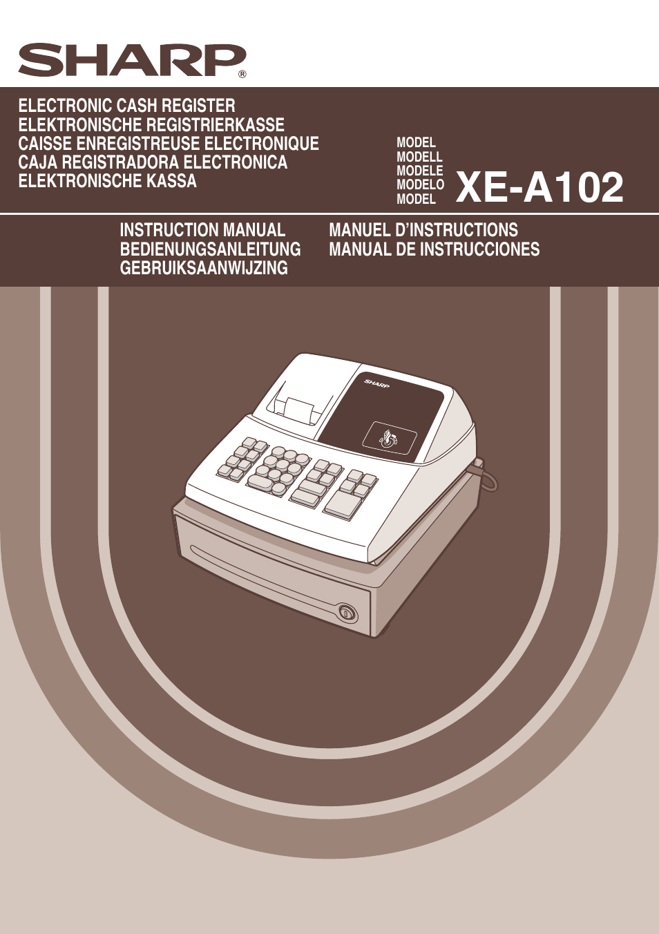 Sharp XE-A102B User Manual | 140 pages