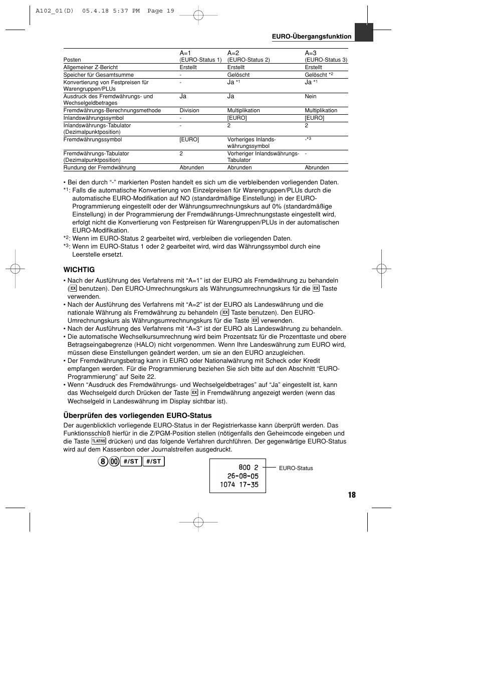 Sharp XE-A102B User Manual | Page 47 / 140