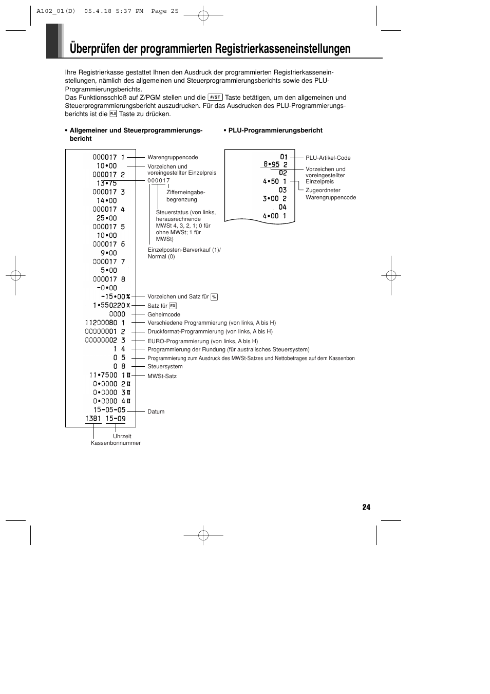 Sharp XE-A102B User Manual | Page 53 / 140