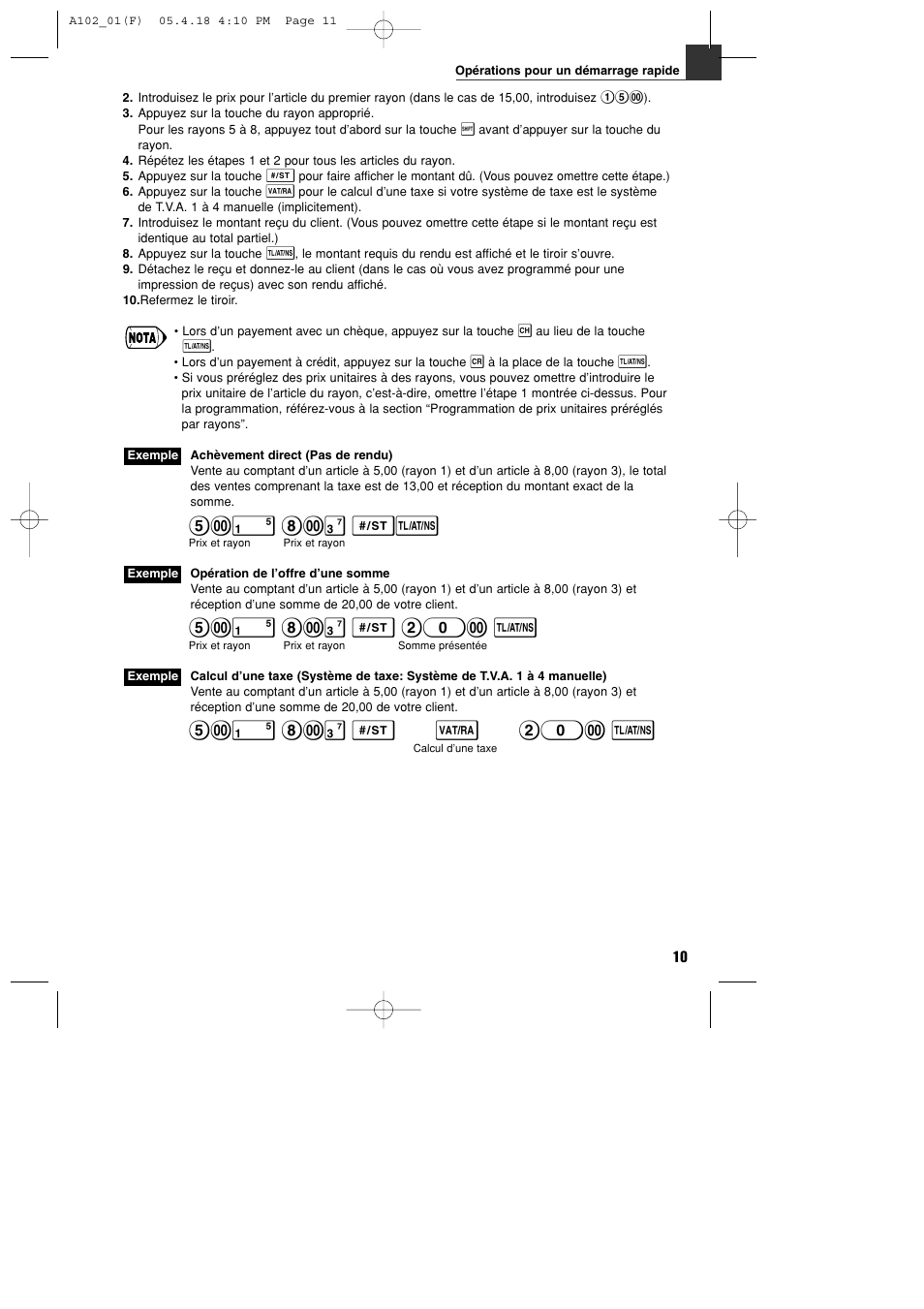 ! 8:# st, ! 8:# s 20: t, ! 8:# s v 20: t | Sharp XE-A102B User Manual | Page 67 / 140