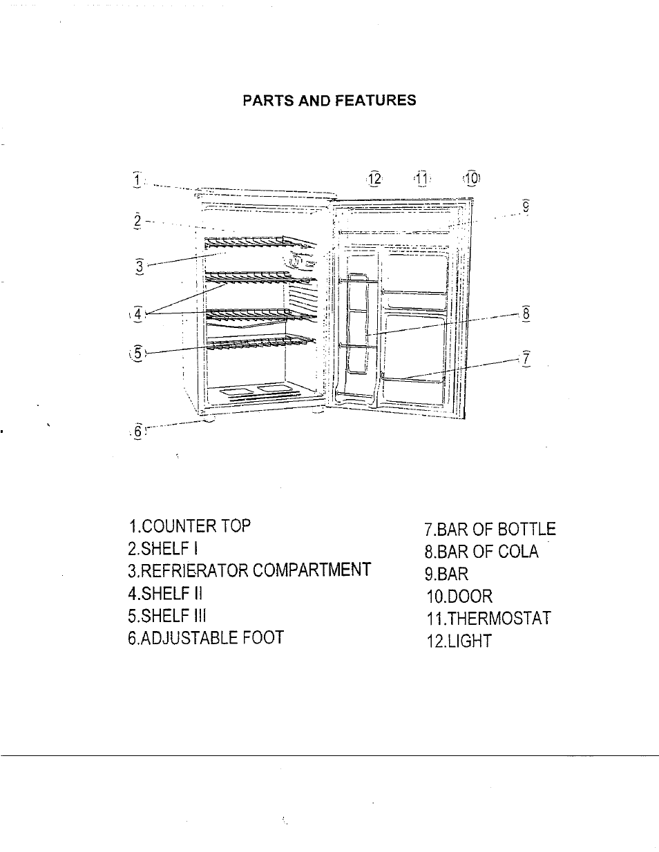 Avanti 509XBL User Manual | Page 5 / 14