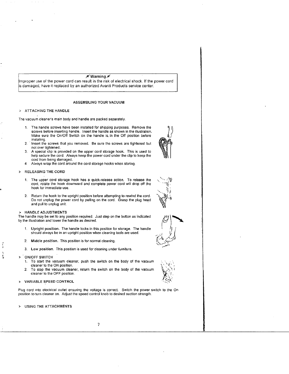 Avanti HUM2000 User Manual | Page 7 / 11