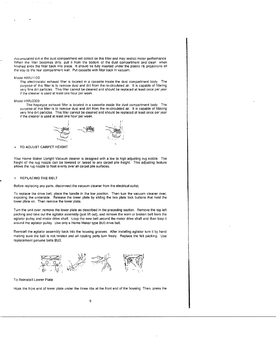 Avanti HUM2000 User Manual | Page 9 / 11