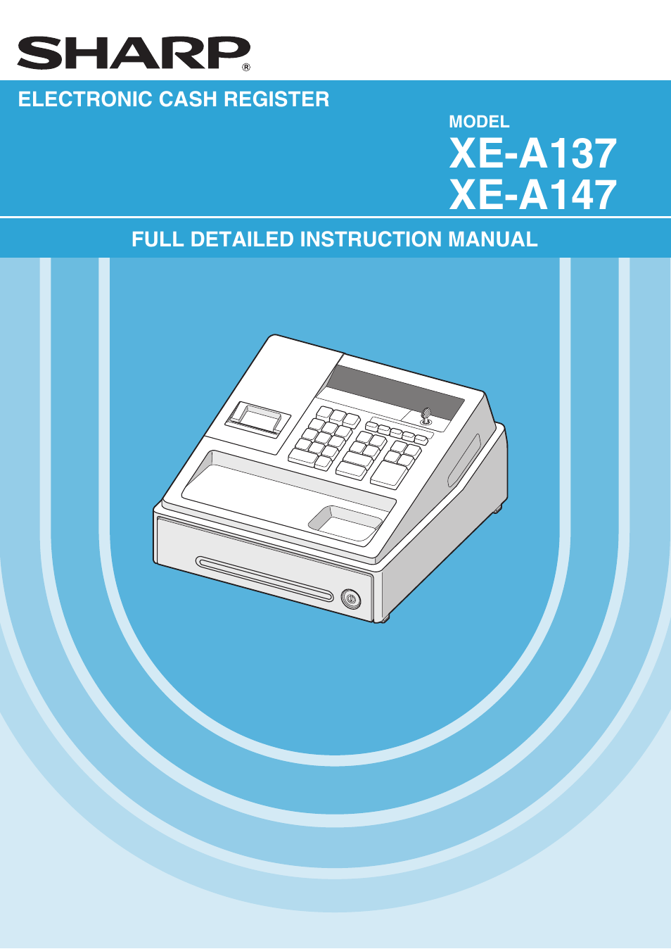 Sharp XE-A137-BK User Manual | 86 pages