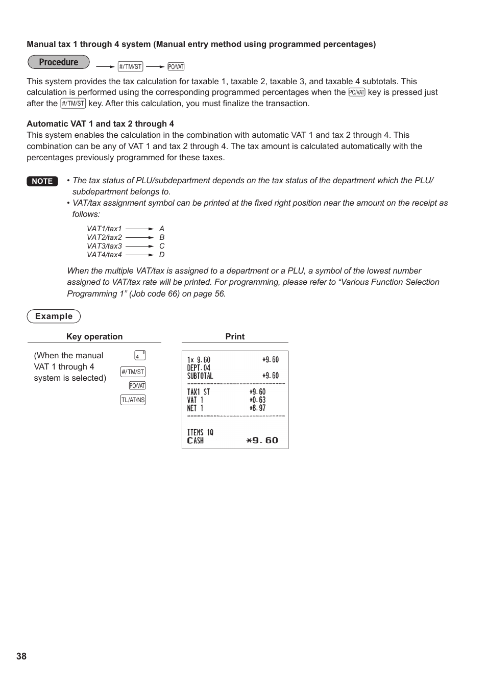 St a | Sharp XE-A137-BK User Manual | Page 40 / 86