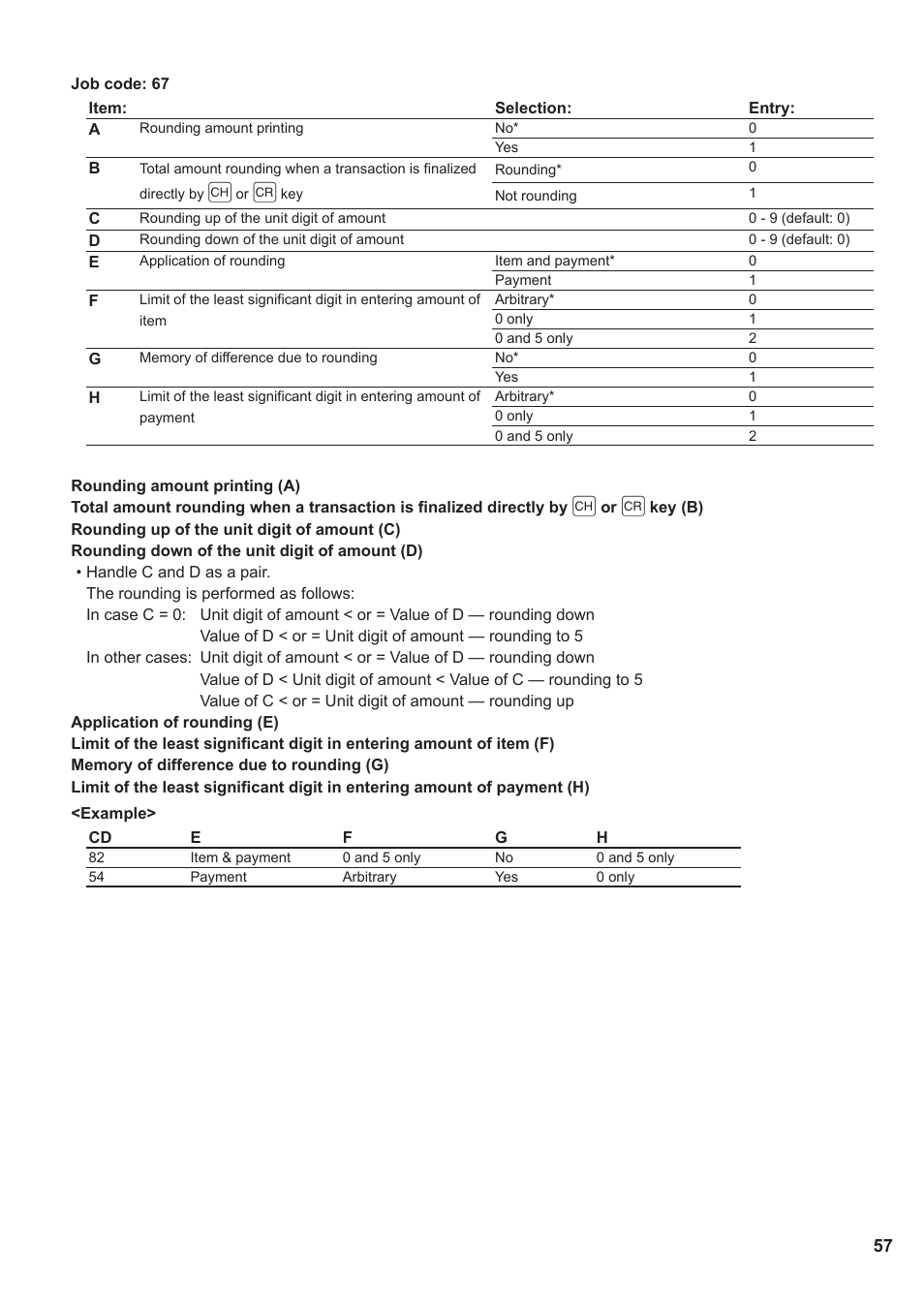 Sharp XE-A137-BK User Manual | Page 59 / 86