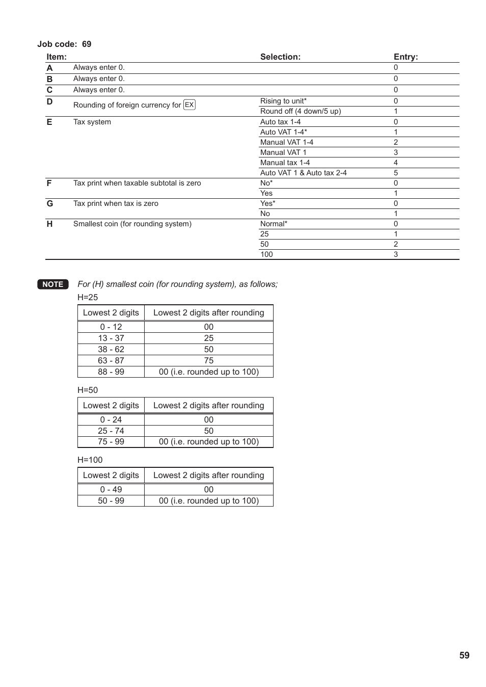 Sharp XE-A137-BK User Manual | Page 61 / 86