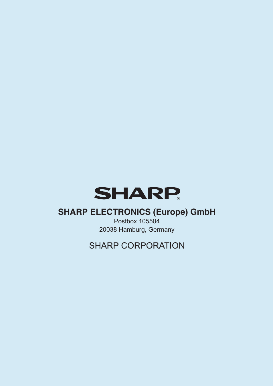 Sharp XE-A137-BK User Manual | Page 86 / 86