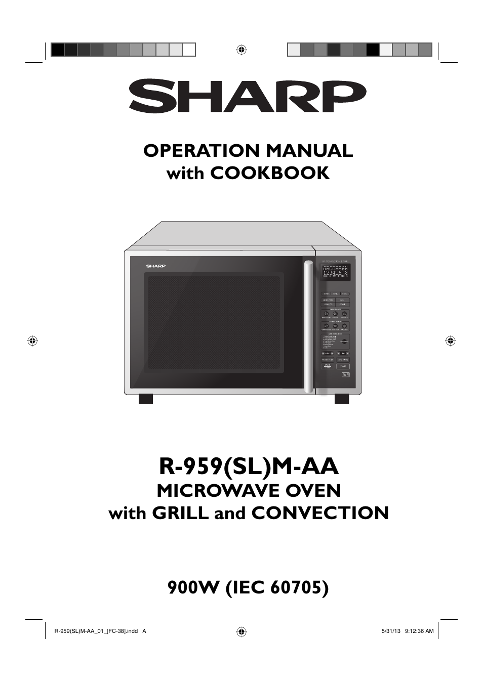 Sharp R-959SLMAA User Manual | 103 pages