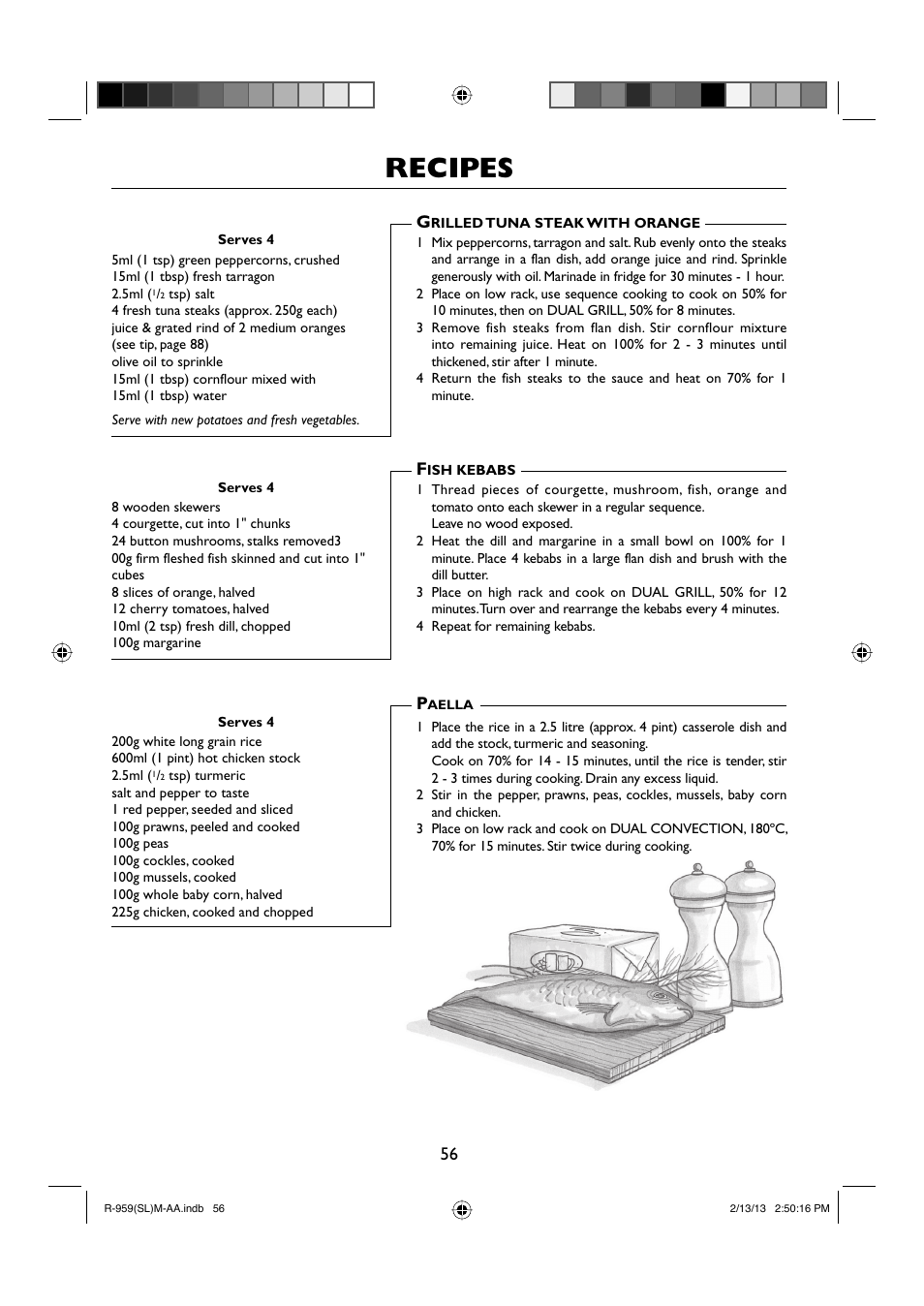 Recipes | Sharp R-959SLMAA User Manual | Page 58 / 103