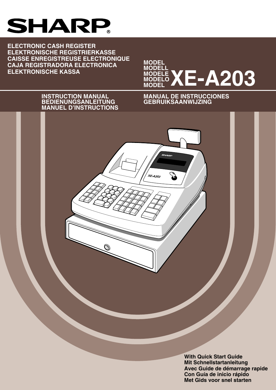 Sharp XE-A203 User Manual | 454 pages