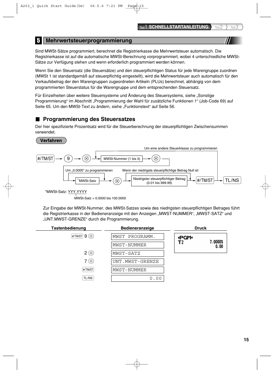 S@ 9 @ @ s a | Sharp XE-A203 User Manual | Page 107 / 454