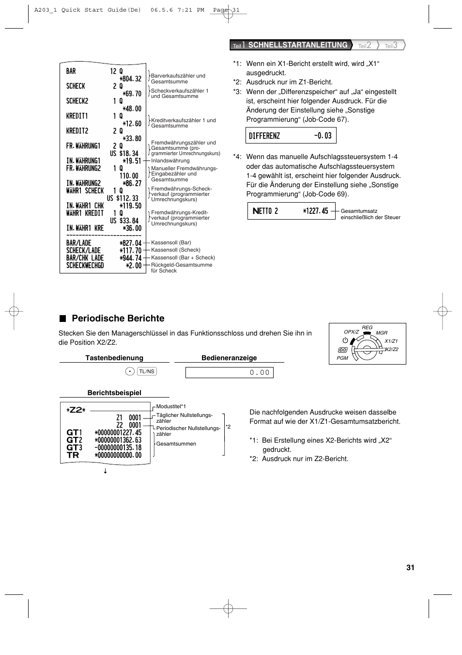 Periodische berichte | Sharp XE-A203 User Manual | Page 123 / 454