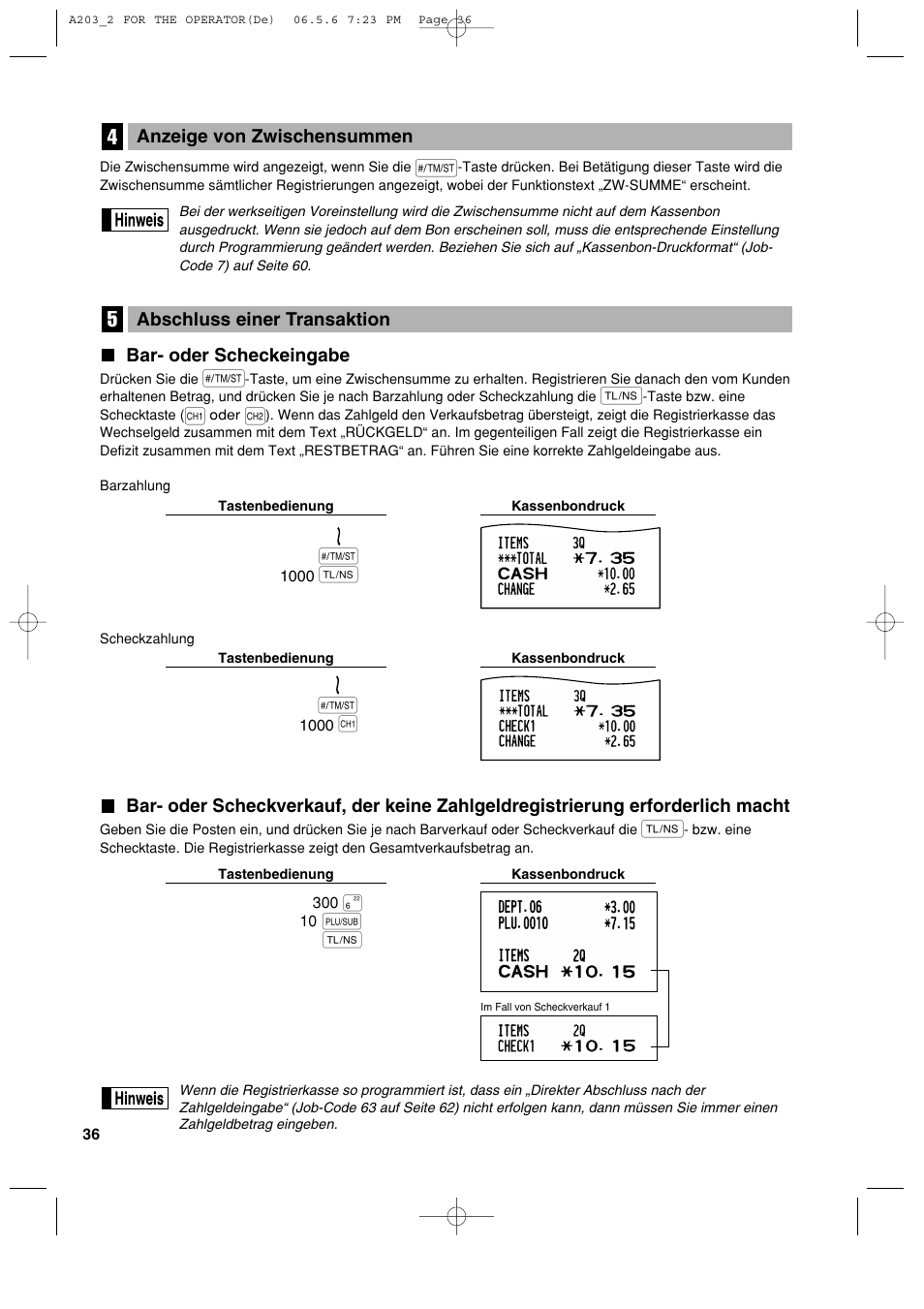 Sharp XE-A203 User Manual | Page 128 / 454