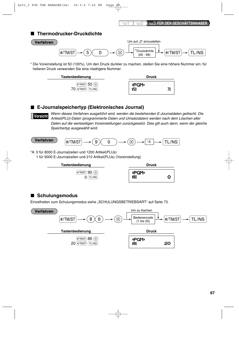 S86 @ a, S@ 90, As s 50 | Sharp XE-A203 User Manual | Page 159 / 454