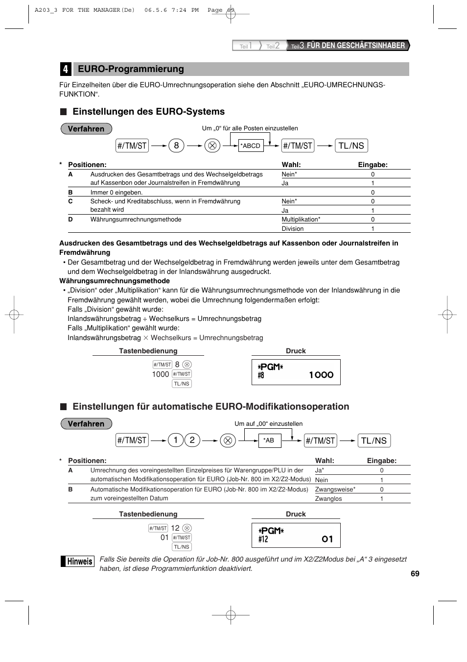 Sharp XE-A203 User Manual | Page 161 / 454