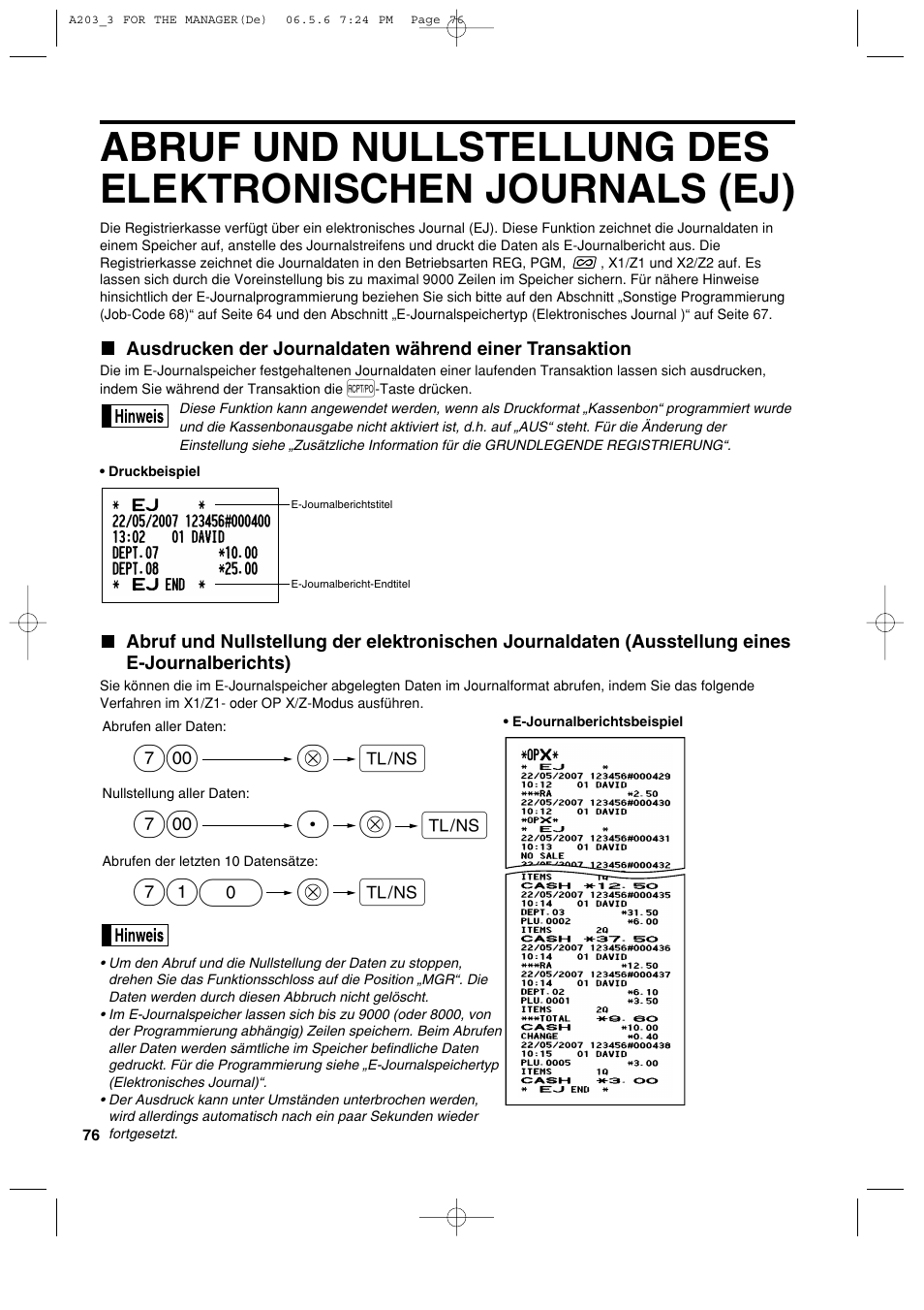 Sharp XE-A203 User Manual | Page 168 / 454