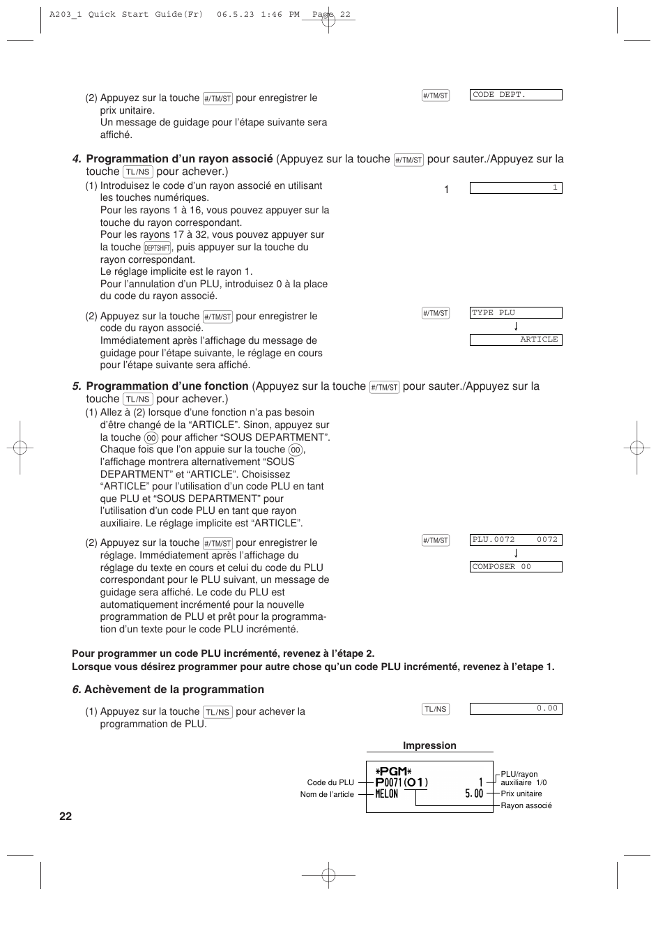 Sharp XE-A203 User Manual | Page 204 / 454