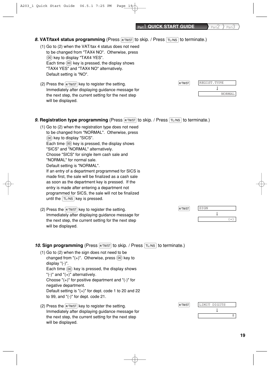 Sharp XE-A203 User Manual | Page 21 / 454