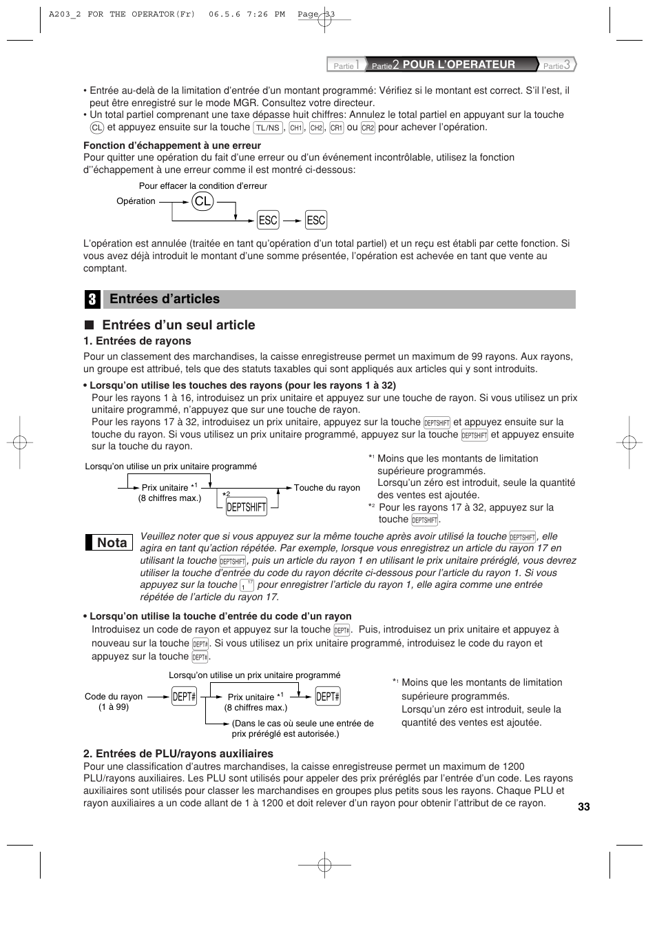 Le e | Sharp XE-A203 User Manual | Page 215 / 454