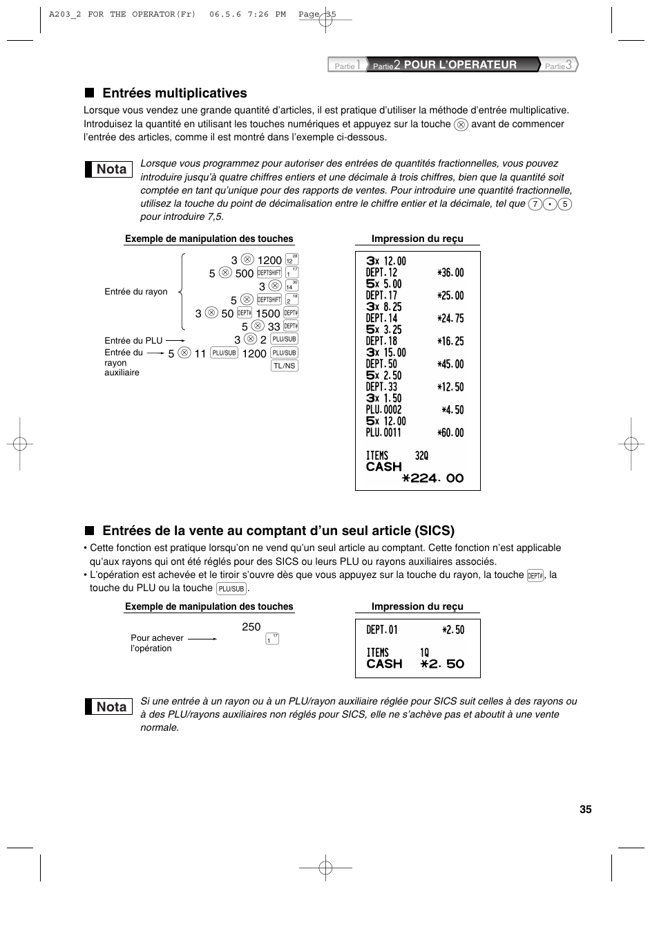 Sharp XE-A203 User Manual | Page 217 / 454