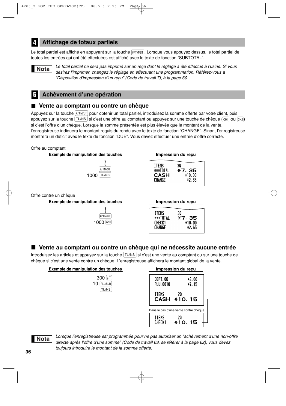 Sharp XE-A203 User Manual | Page 218 / 454