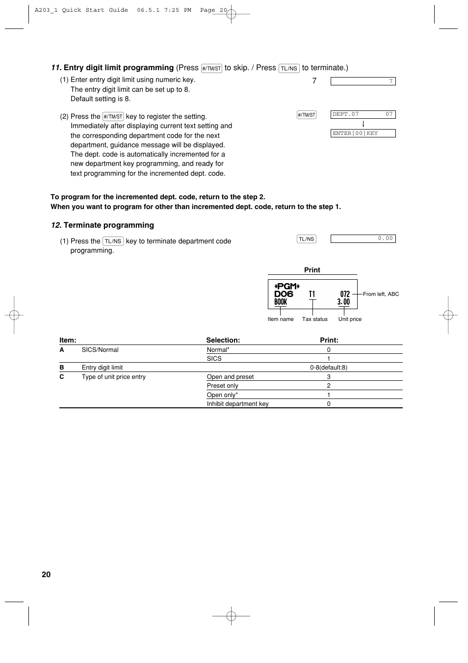 Sharp XE-A203 User Manual | Page 22 / 454