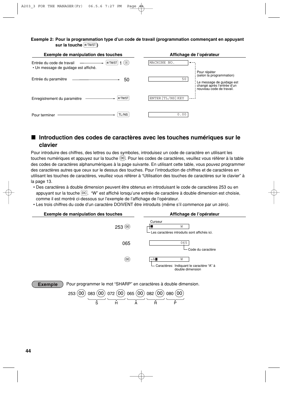 Sharp XE-A203 User Manual | Page 226 / 454