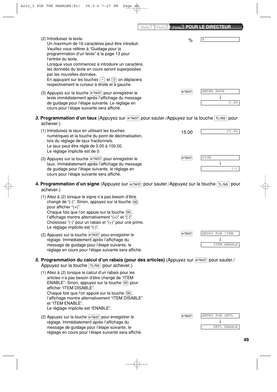 Sharp XE-A203 User Manual | Page 231 / 454