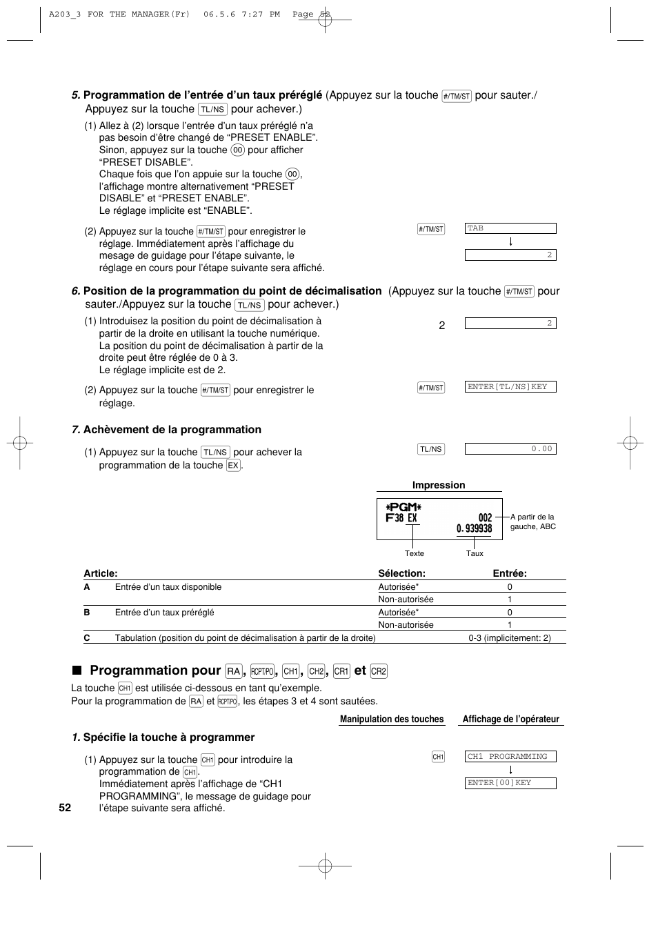 Sharp XE-A203 User Manual | Page 234 / 454