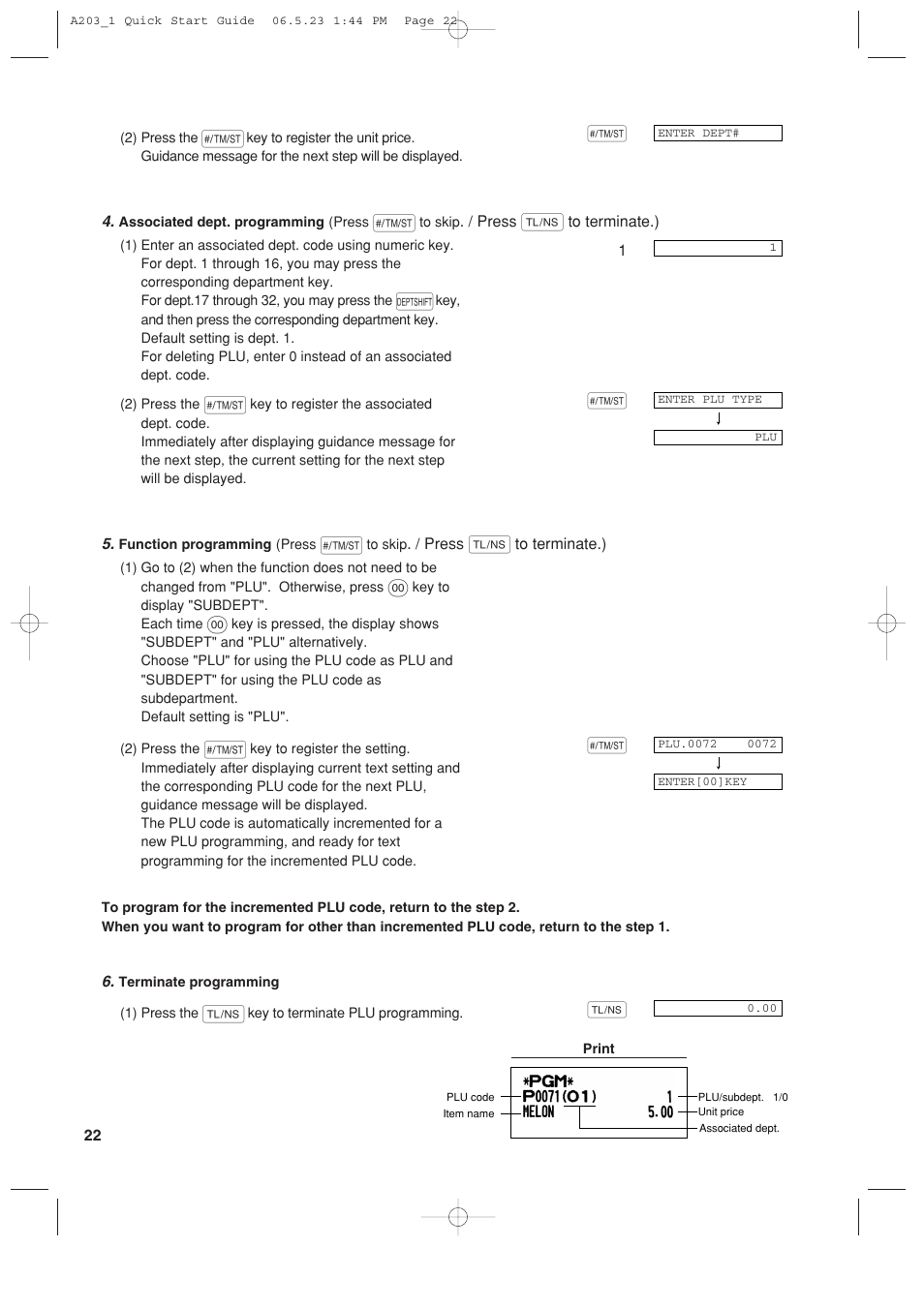 Sharp XE-A203 User Manual | Page 24 / 454