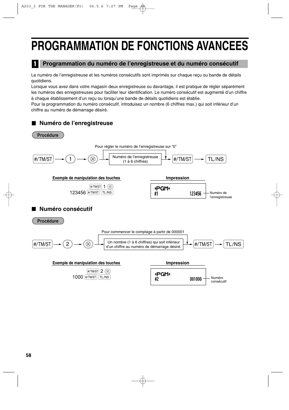 Programmation de fonctions avancees, Sa @ s 1, S a s 2 | Sharp XE-A203 User Manual | Page 240 / 454