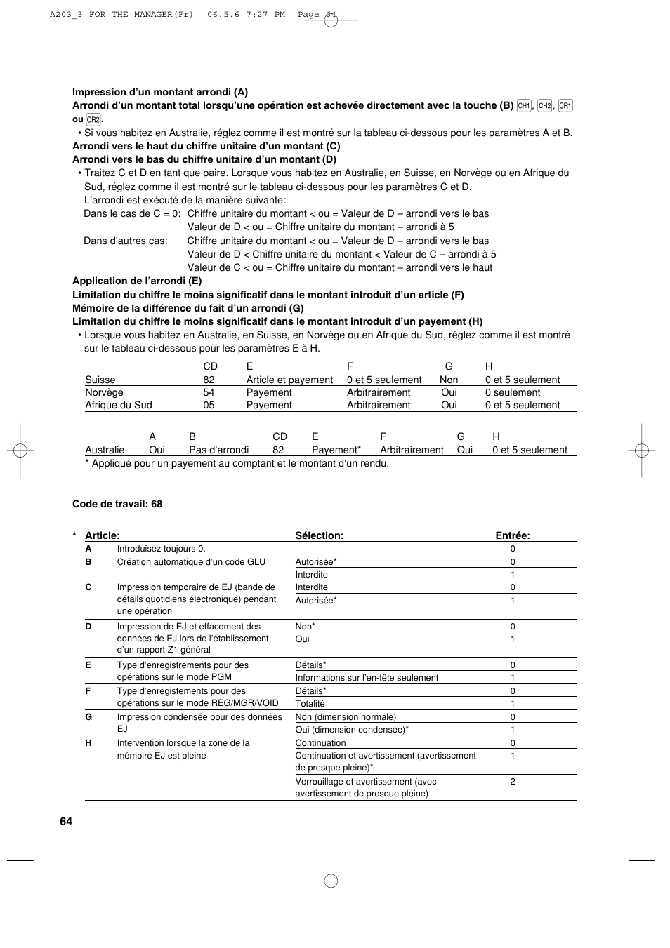 Sharp XE-A203 User Manual | Page 246 / 454