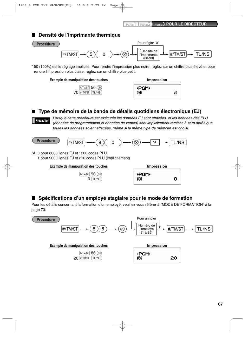 S86 @ a, S@ 90 | Sharp XE-A203 User Manual | Page 249 / 454