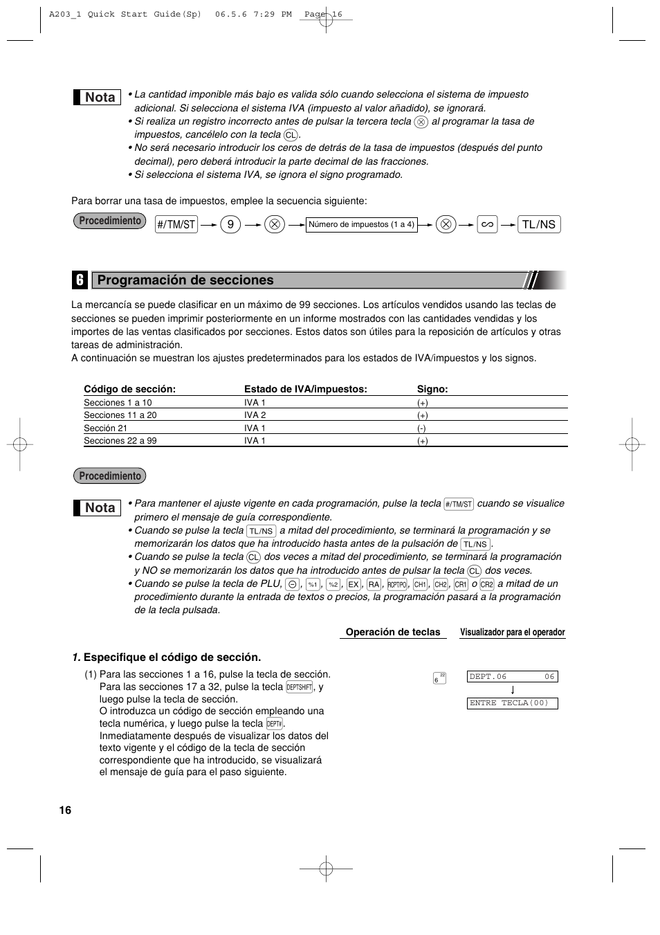 S@ a v @ 9 | Sharp XE-A203 User Manual | Page 288 / 454