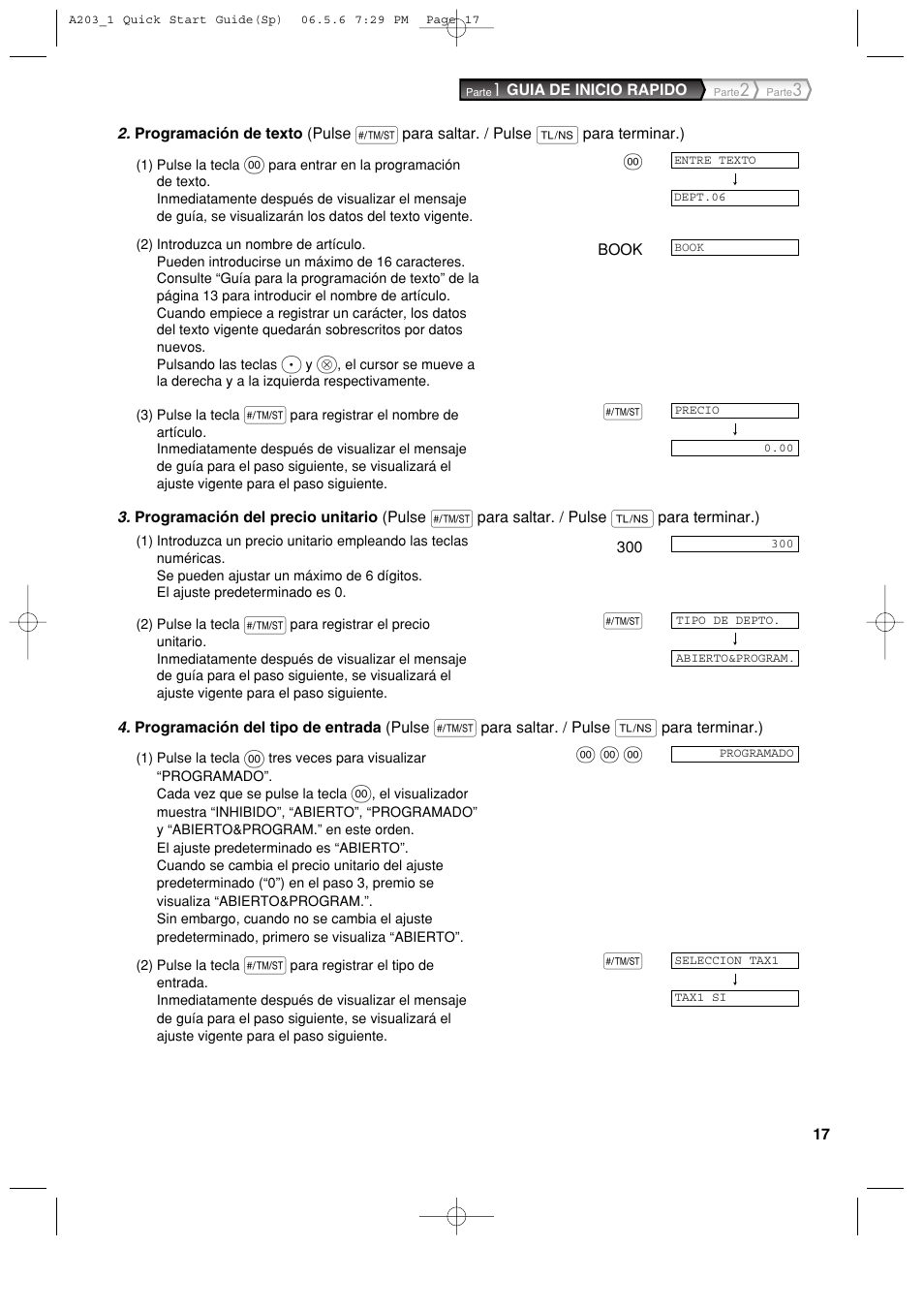 Sharp XE-A203 User Manual | Page 289 / 454