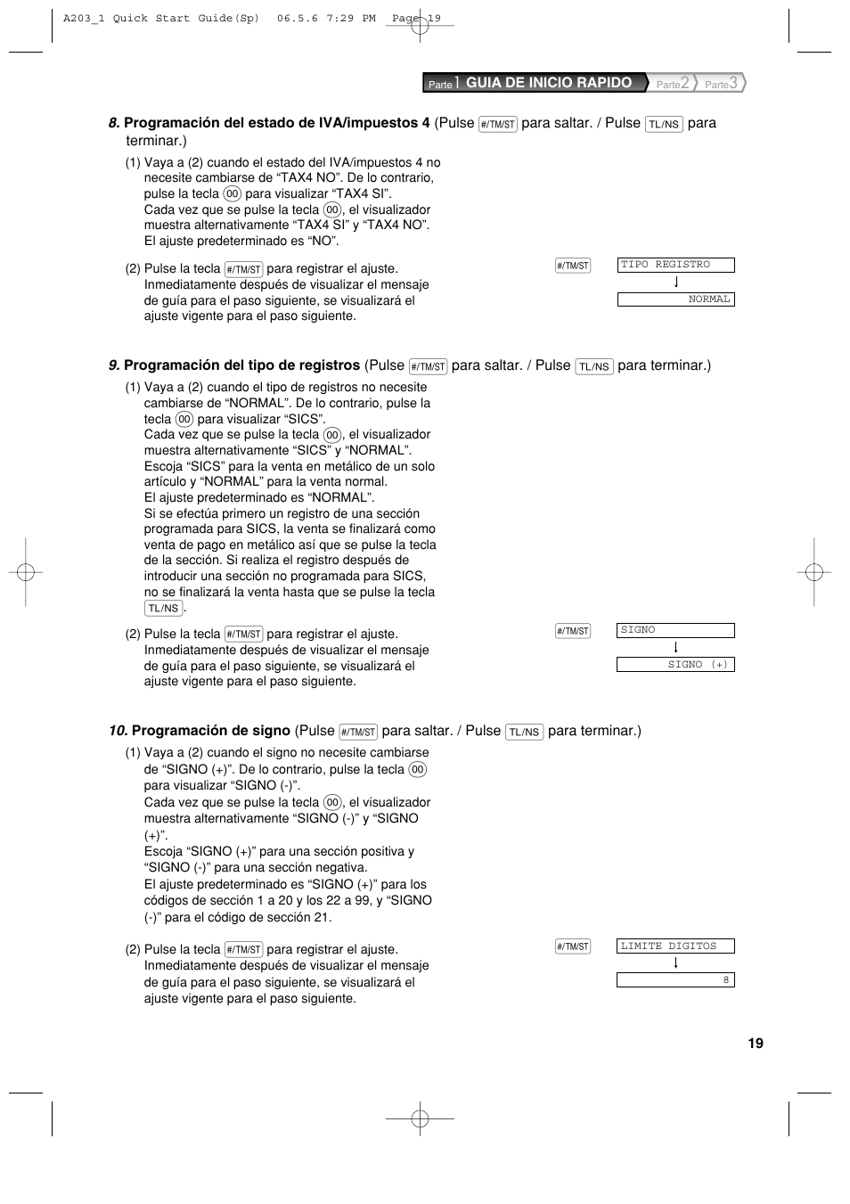 Sharp XE-A203 User Manual | Page 291 / 454