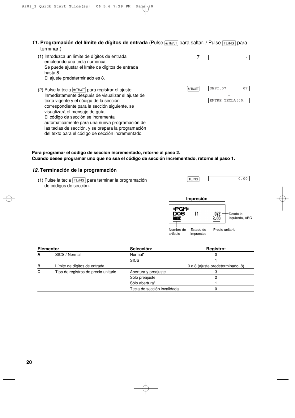 Sharp XE-A203 User Manual | Page 292 / 454