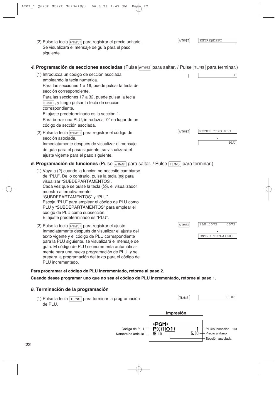 Sharp XE-A203 User Manual | Page 294 / 454