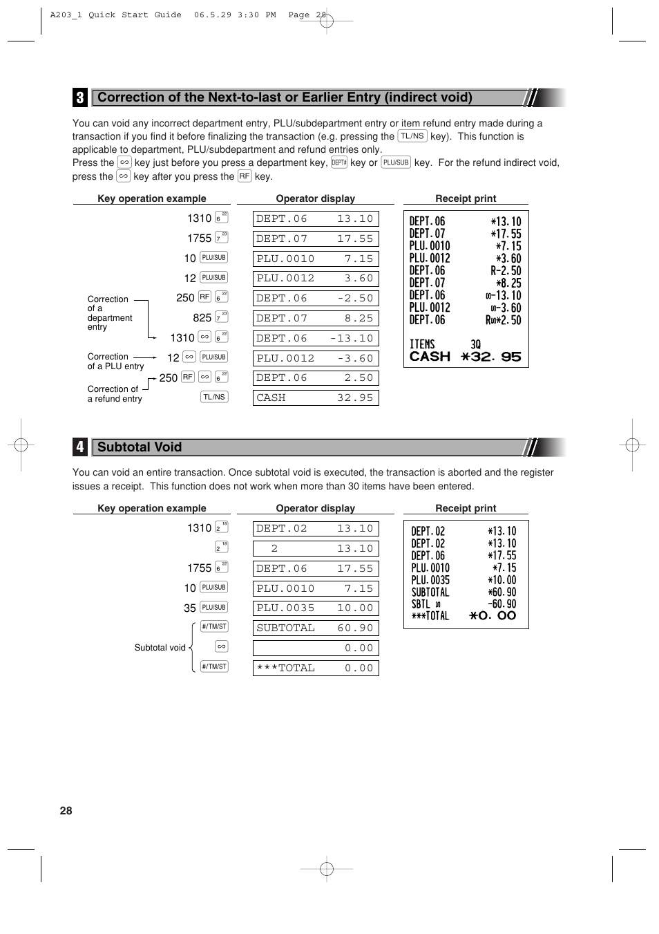 Sharp XE-A203 User Manual | Page 30 / 454