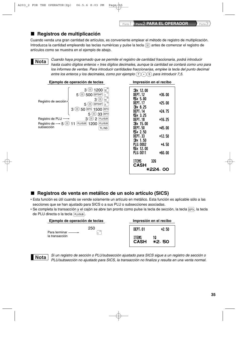 Sharp XE-A203 User Manual | Page 307 / 454