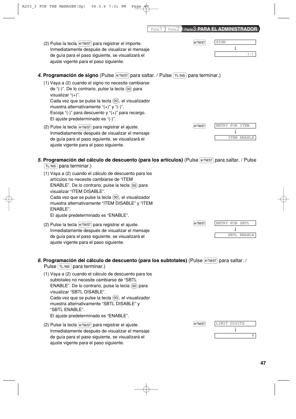 Sharp XE-A203 User Manual | Page 319 / 454