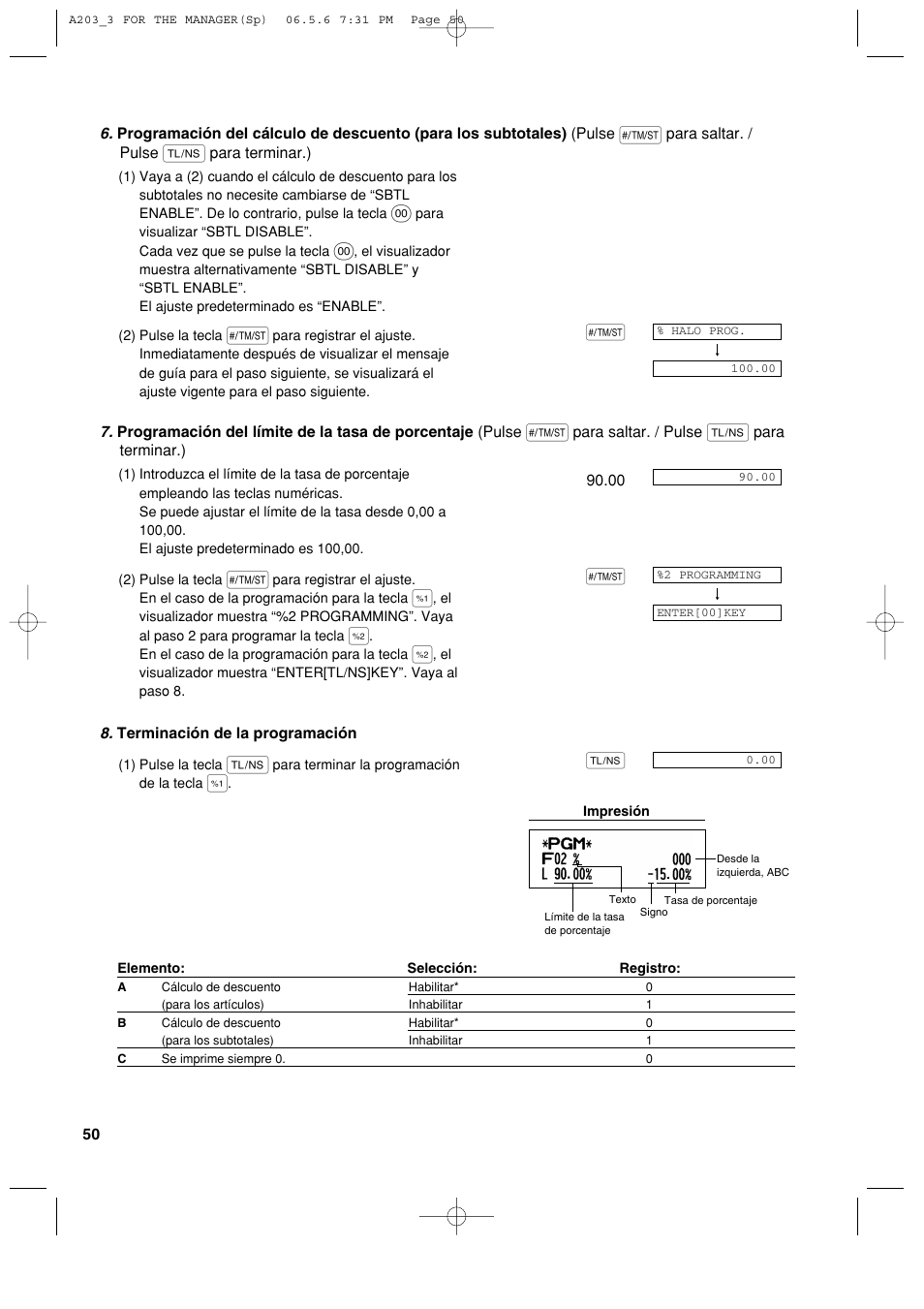 Sharp XE-A203 User Manual | Page 322 / 454