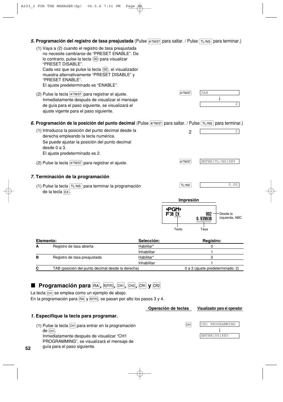 Sharp XE-A203 User Manual | Page 324 / 454
